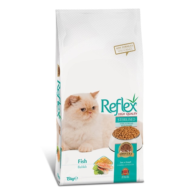 Reflex Sterilised Balıklı Kısırlaştırılmış Yetişkin Kedi Maması 15 KG