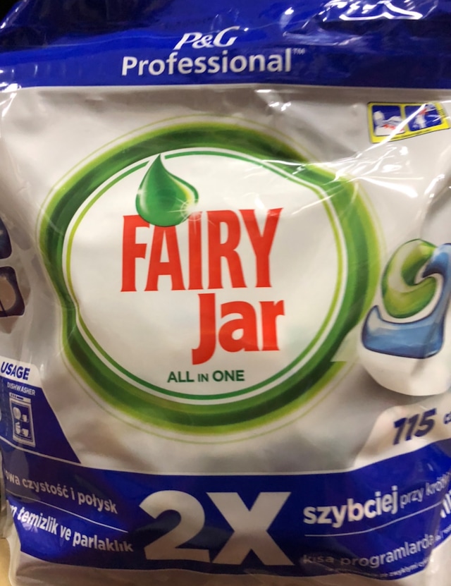 Fairy Jar Professional Bulaşık Makinesi Deterjanı 115 Tablet