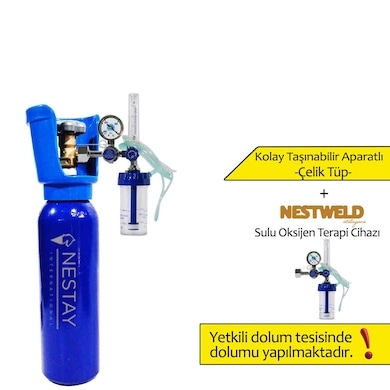 Oksijen Tüpü 10-5-2 L SET seçenekli ürün