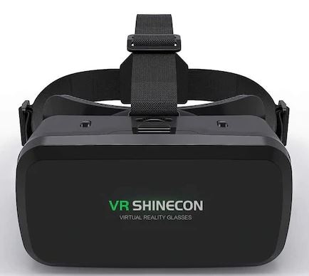 Vr Shinecon 3D 720° Panoromik Sanal Gerçeklik Gözlüğü Siyah