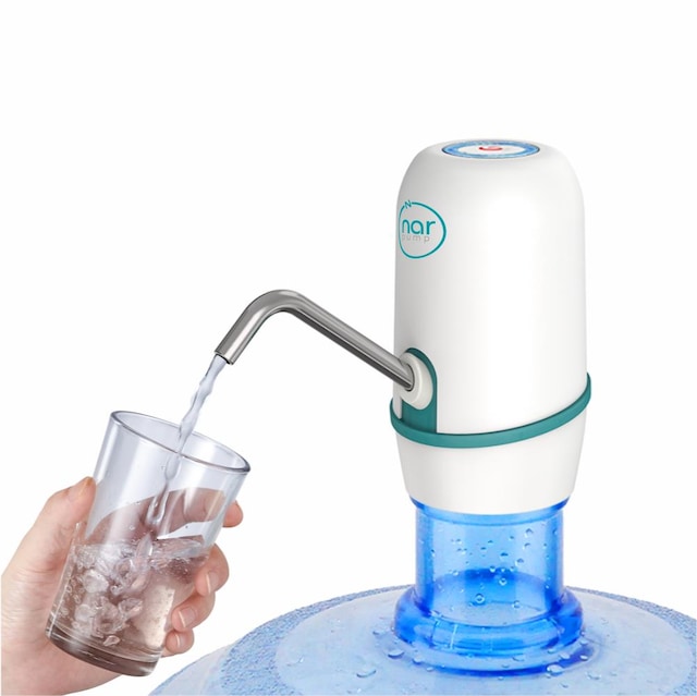 Narpump Çift Motorlu Şarjlı Otomatik Damacana Su Pompası