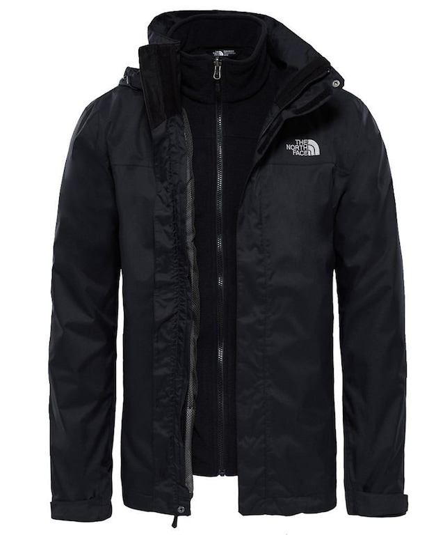 The North Face Evolve II Triclimate Erkek Mont Siyah