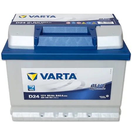 Varta Akü 12V 60 Ah Amper D24 540A 2021 KASIM ÜRETİM
