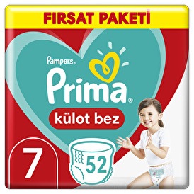Prima Külot Bez 7 Beden Ekonomik Paket 52 Adet