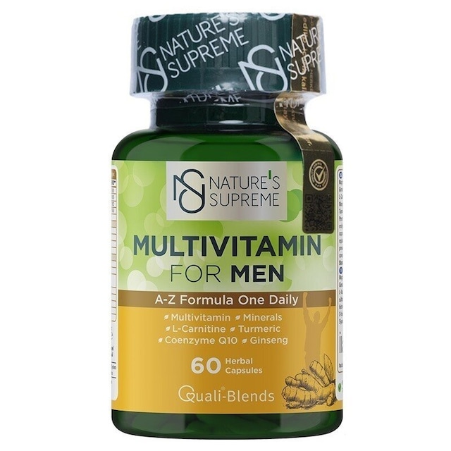Natures Supreme Multivitamin for Men 60 Kapsül AROMASIZ