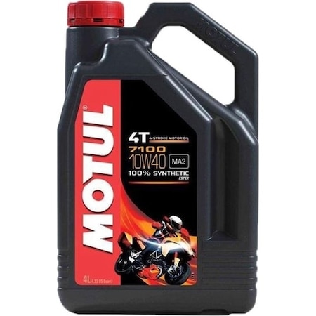 Motul 7100 10W-40 4T Tam Sentetik Motosiklet Motor Yağı 4 L