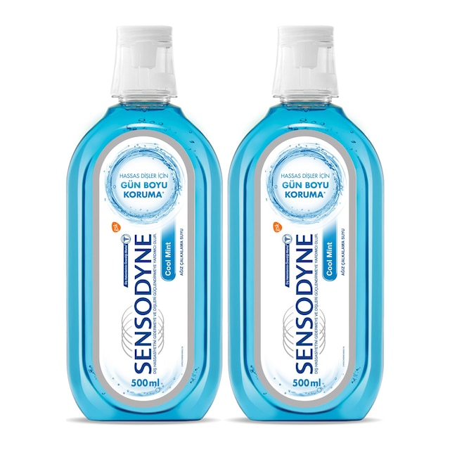 Sensodyne Cool Mint 1+1 Ağız Bakım Suyu