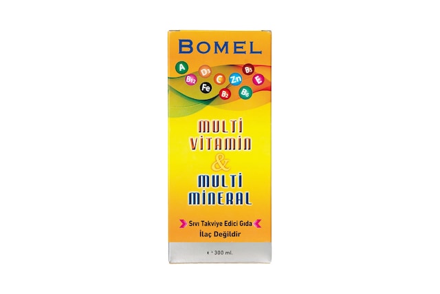 Bomel Multivitamin 300 ml Şurup Çilek Aromalı