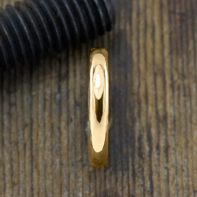 Düz Alyans 4MM 14 Ayar Altın