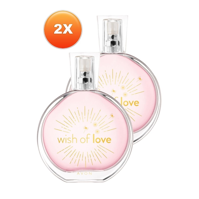 Avon Wish Of Love Kadın Parfüm EDT 50 ML x 2
