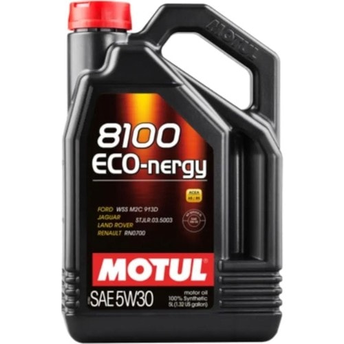 Motul 8100 Eco-Nergy 5W-30 Tam Sentetik Motor Yağı 5 L