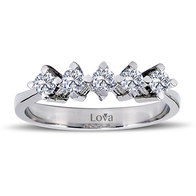 Lova F Renk 0,40 Karat Pırlanta Beştaş Yüzük - 1070065