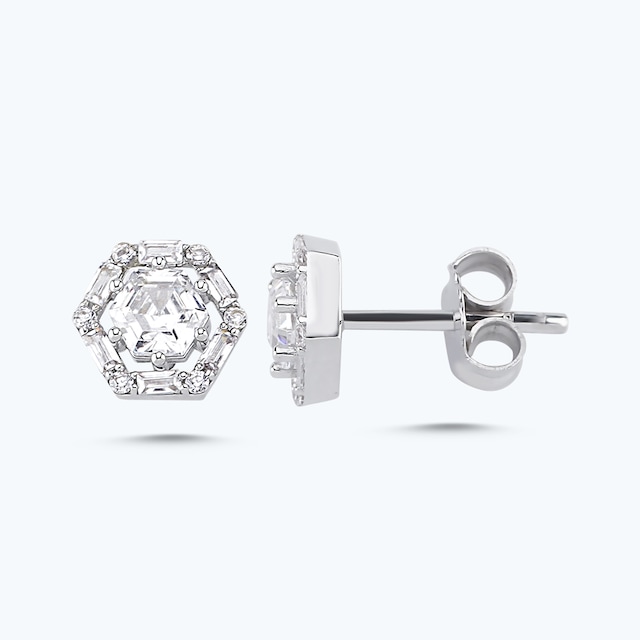 Altın Tektaş Küpe