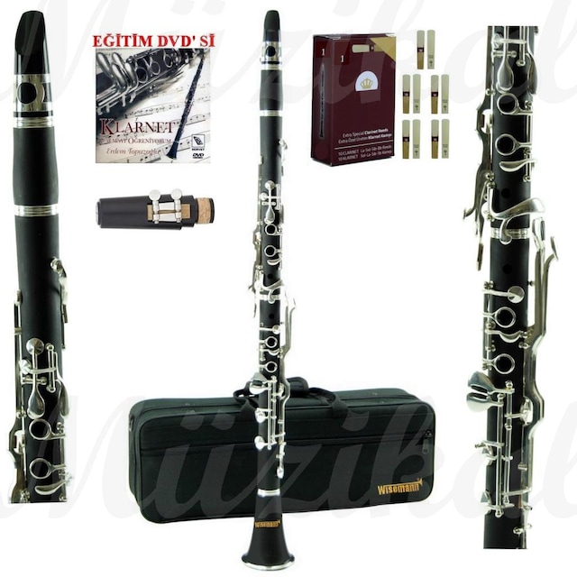 SOL KLARNET WİSEMANN DCLG 150 TÜRK KLARNETİ FULL SET