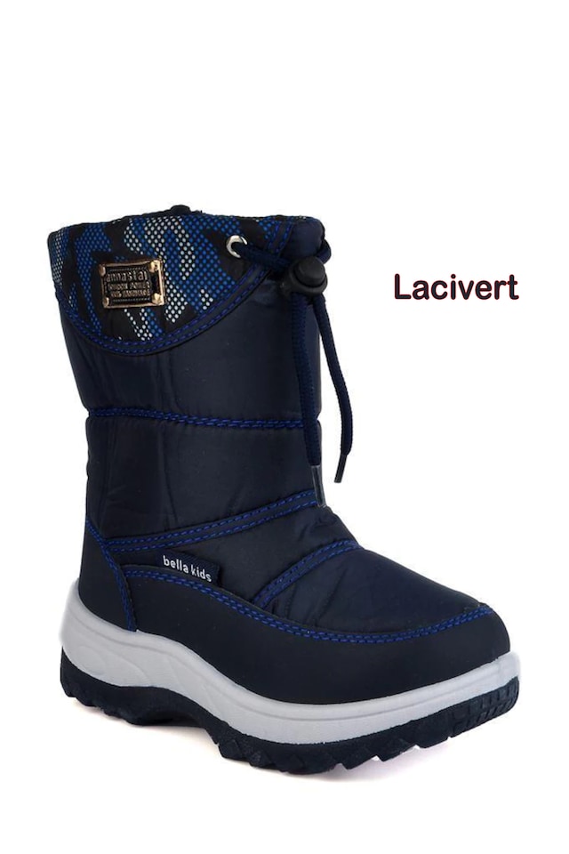 İÇ KISMI KOMPLE KÜRK PELUŞ ERKEK KAR BOTU