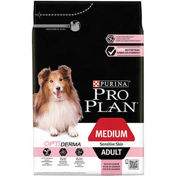 Pro Plan Medium Adult Somonlu Hassas Yetişkin Köpek Maması 14 KG