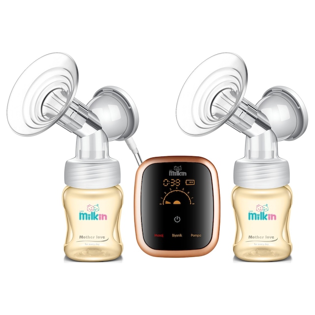 Milk İn EBP960 Elektrik ve Şarjlı Çiftli Göğüs Pompası