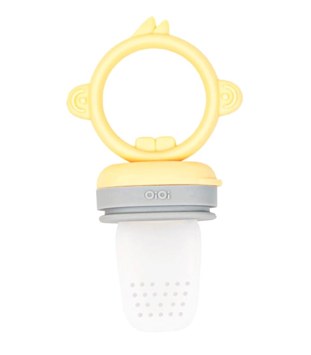 OiOi Püre Meyve-Sebze Emziği 01130003 Sarı-Gri