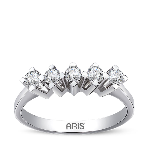 Ariş 0.30 Karat Pırlanta Beştaş Yüzük