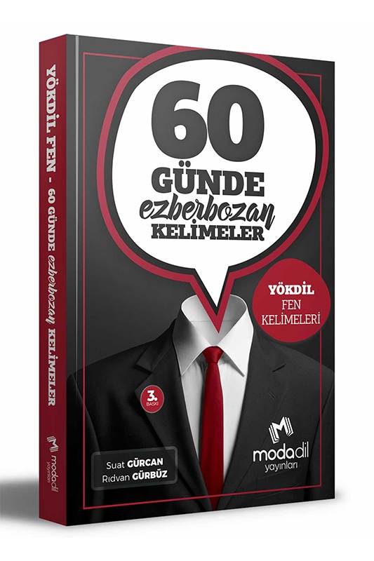 Modadil Yayınları YÖKDİL Fen 60 Günde Ezber Bozan Kelimeler