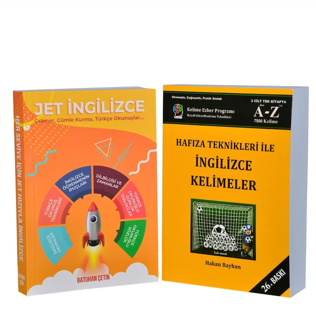 Jet İngilizce - Hafıza Teknikleri (İkili Set)