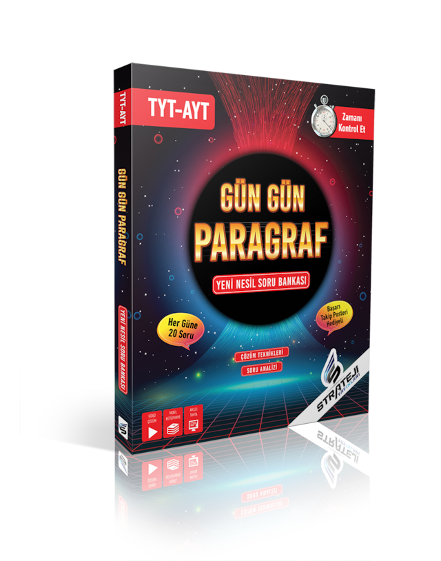 Strateji Yayınları TYT AYT Gün Gün Paragraf Soru Bankası