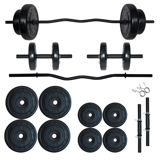 Fitset Spor 38 kg Armstrong Z Barlı Halter Dambıl seti