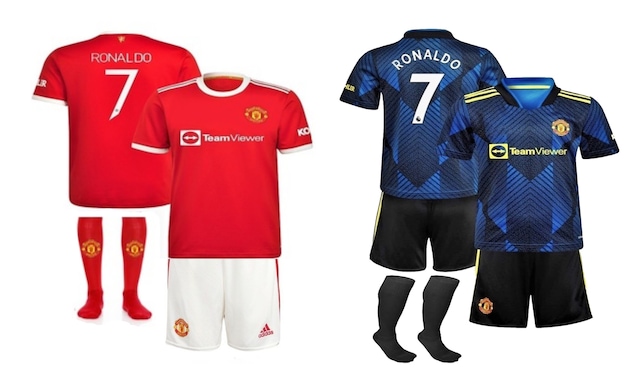 ÇOCUK RONALDO FORMA+ŞORT+ÇORAP