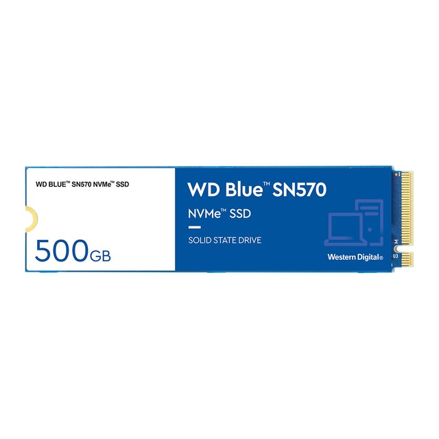 WD Blue SN570 WDS500G3B0C 500 GB M.2 NVMe SSD