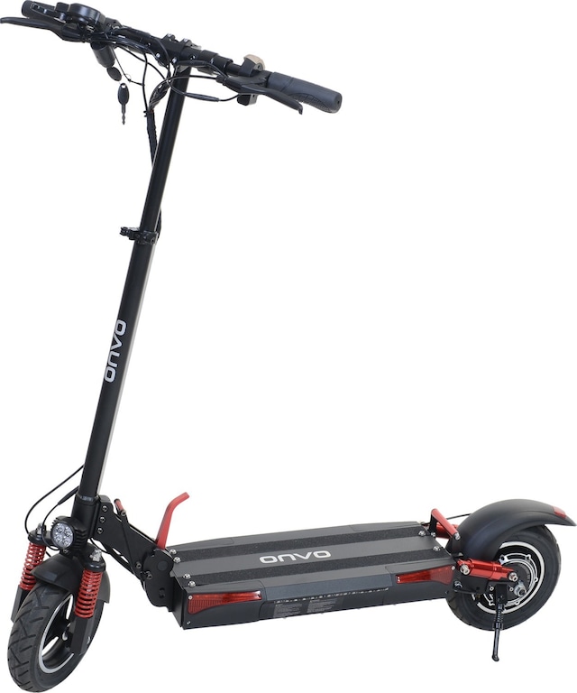 Onvo OV-011 Elektrikli Scooter Kırmızı - Siyah
