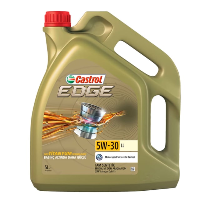 Castrol Edge Titanyum 5W-30 LL Tam Sentetik DPF Motor Yağı  5 L