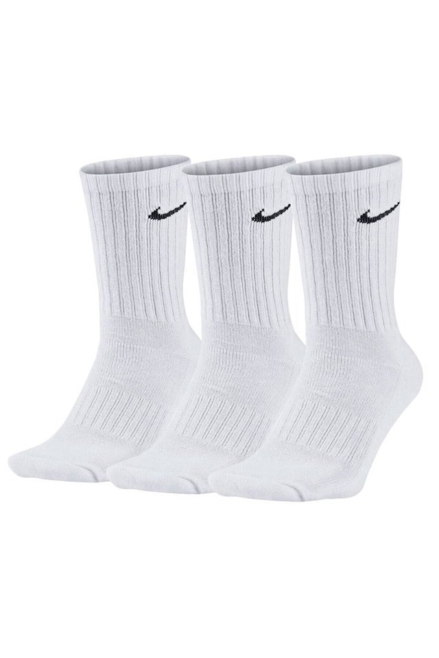 Nike Erkek Beyaz Everyday Cushioned Çorap 3'lü