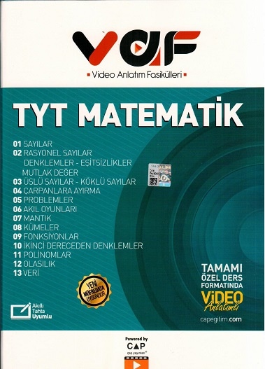 Çap TYT Matematik VAF