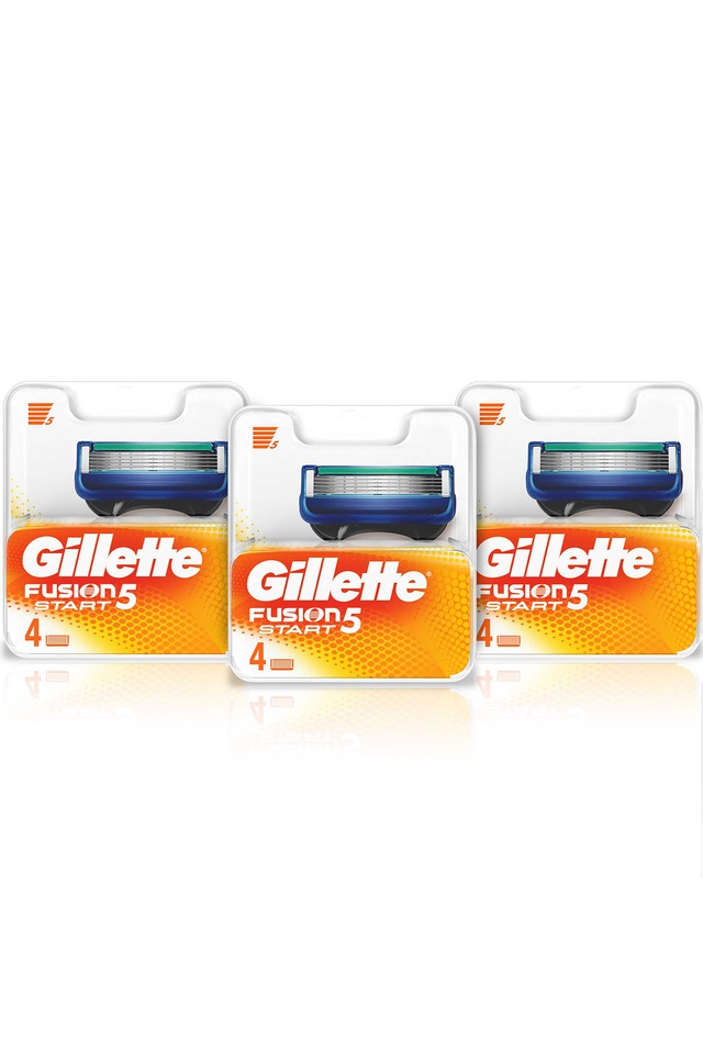 Gillette Fusion5 Start Yedek Tıraş Bıçağı 3 x 4'lü