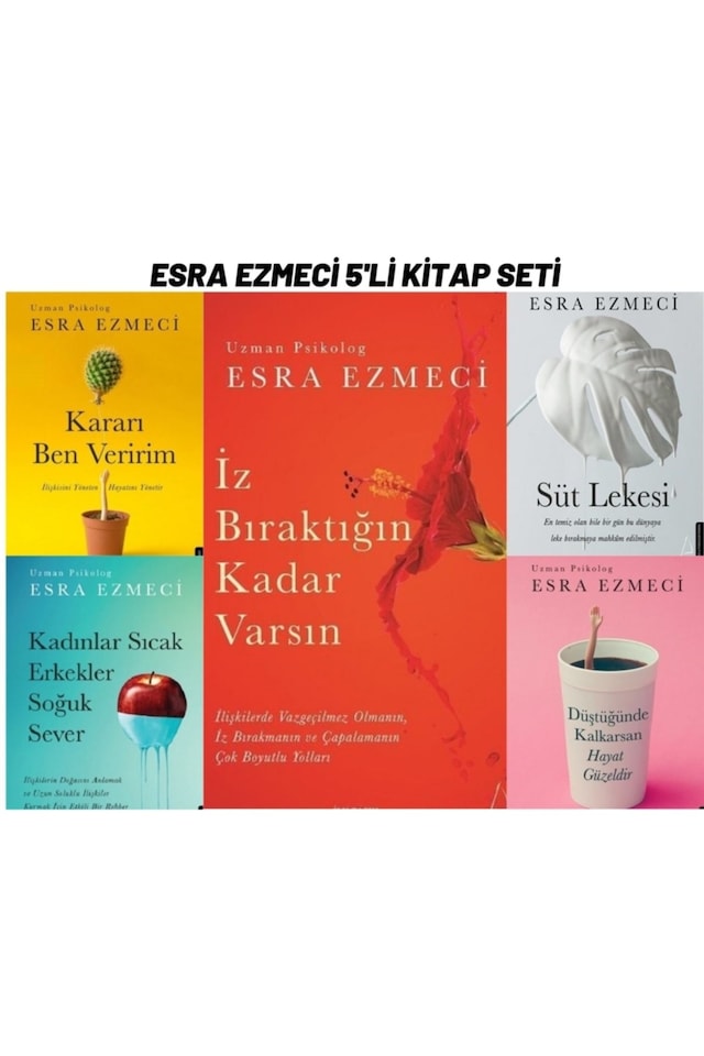 Esra Ezmeci 5 Kitap Set