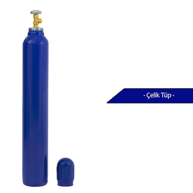 Çelik Oksijen Tüpü 10 L