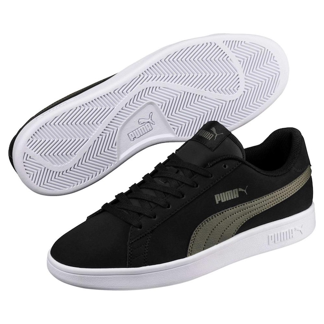 Puma Smash Buck  Erkek Siyah Spor Ayakkabı 382612-01