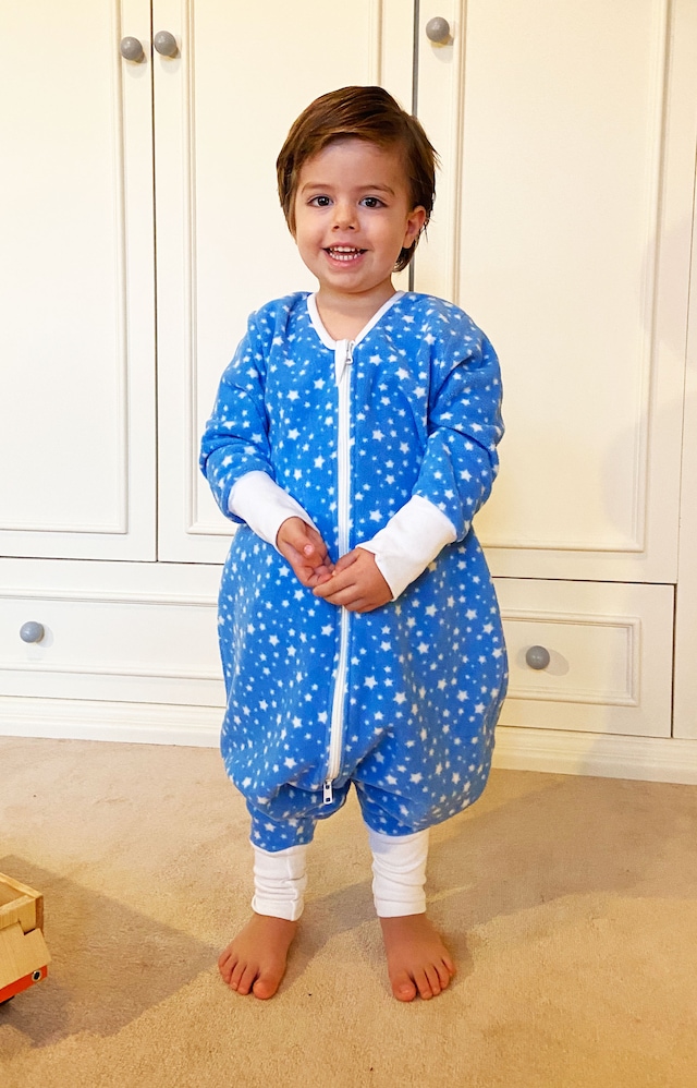 YORNİ, Uzun Kollu, Oeko-TEX Mikro Polar, Bebek Çocuk Uyku Tulumu