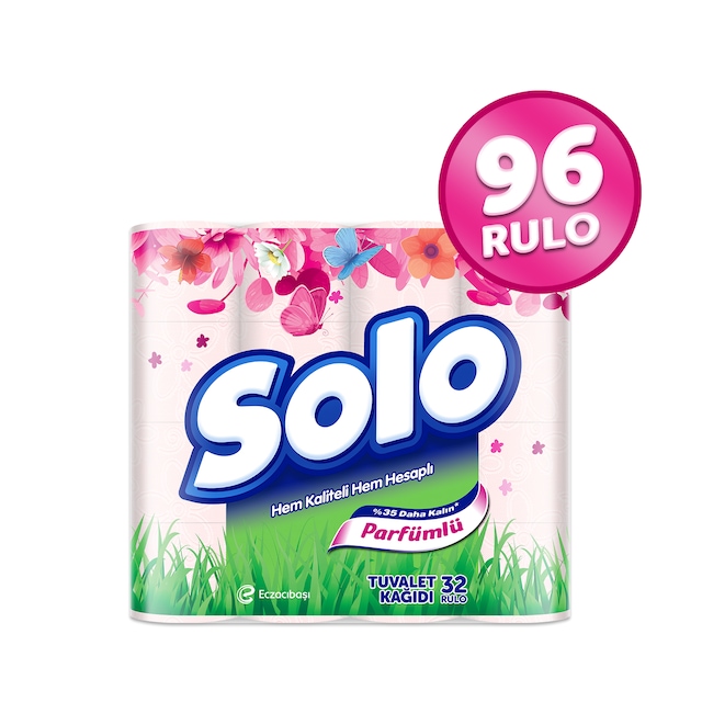 Solo Parfümlü Büyülü Düşler Tuvalet Kağıdı 3 x 32 Rulo