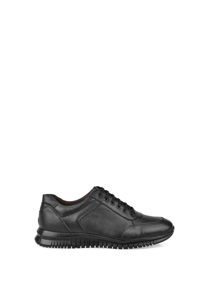 Ziya, Erkek Hakiki Deri Ayakkabı 113423 101 SIYAH