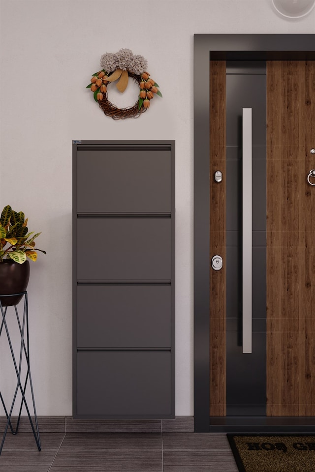 Ceha Antibakteriyel 4'lü Metal Ayakkabılık - Antrasit