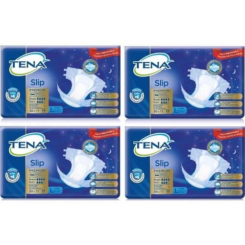 Tena 7 Damla Belbantlı Hasta Bezi Büyük Boy L 120 Adet