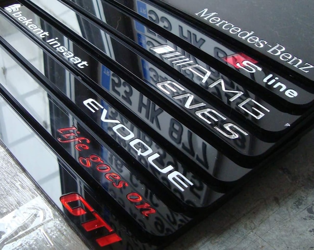 KİŞİYE ÖZEL LÜX PLEKSİ PLAKALIK (Tam Boy)