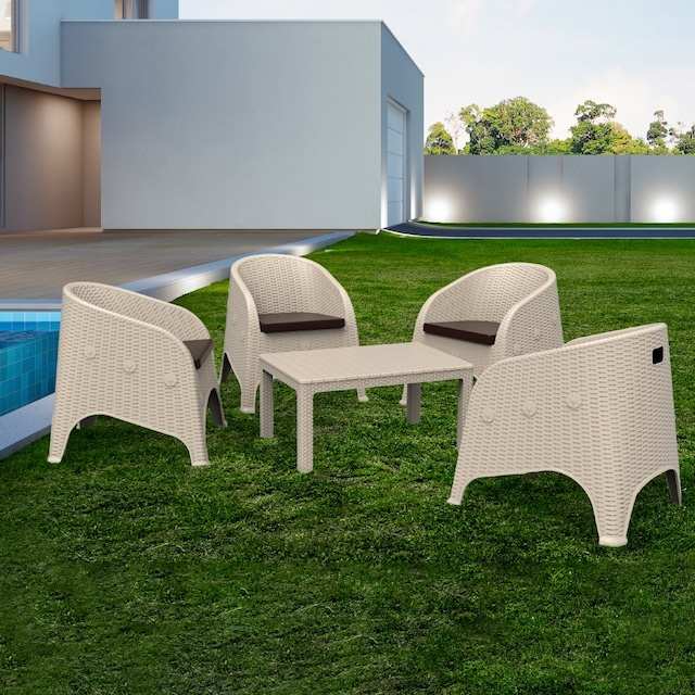 Olivya 4lü Bahçe Mobilyası ve Koltuk Takımı