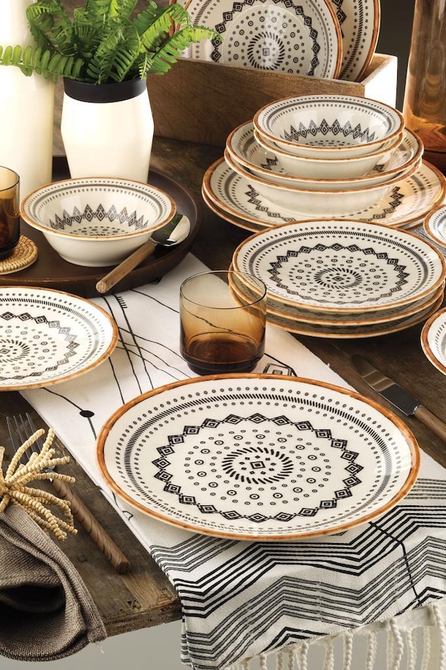 Kütahya Porselen Nanoceram 24 Parça Yemek Seti 89068