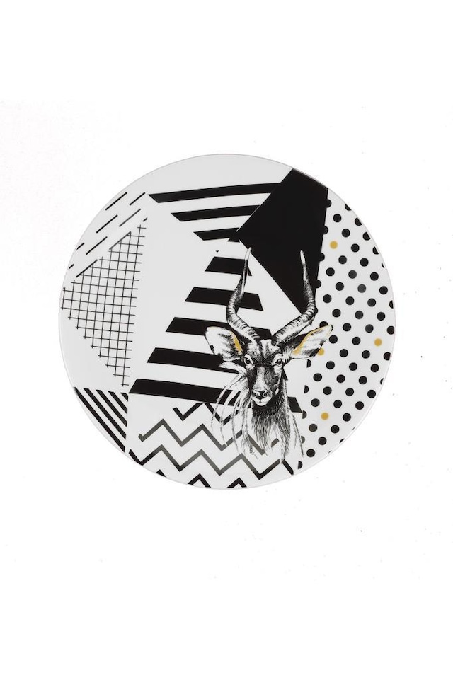 Kütahya Porselen Majestic Gazelle 27 cm Servis Tabağı