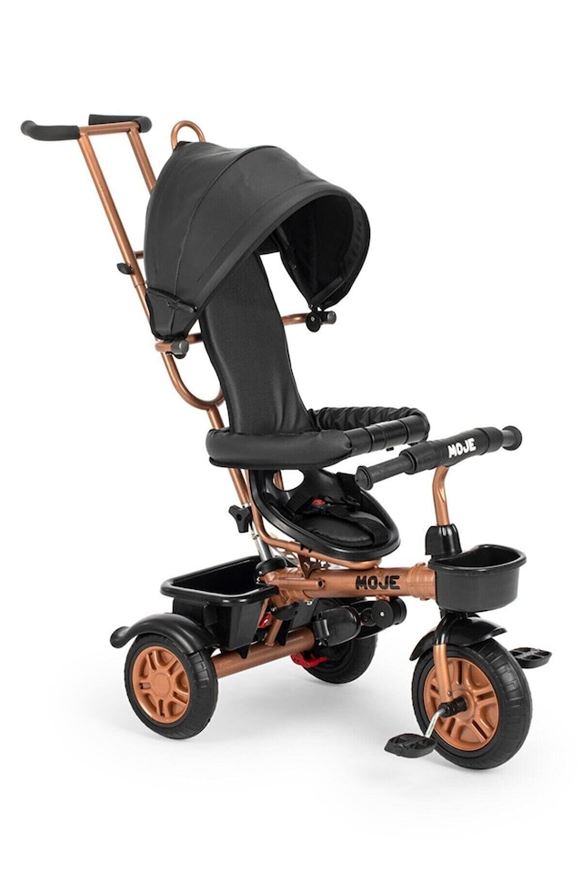 Moje Road Gold Ebeveyn Kontrollü 3 Tekerli Çocuk Bisikleti - Gold