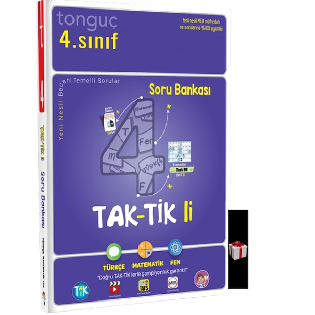 Tonguç Akademi 4. Sınıf Taktikli Soru Bankası HEDİYELİ 2022 Yeni