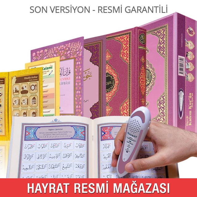 Hayrat Kalem Kuran - Kuran Okuyan Kalem - Orta Boy - Hediyeli