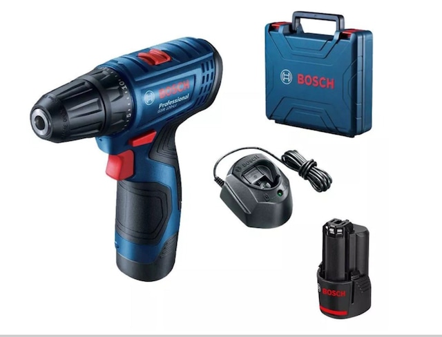 Bosch Professional GSR 120-Li 12V 2 Ah Çift Akülü Darbesiz Vidalama